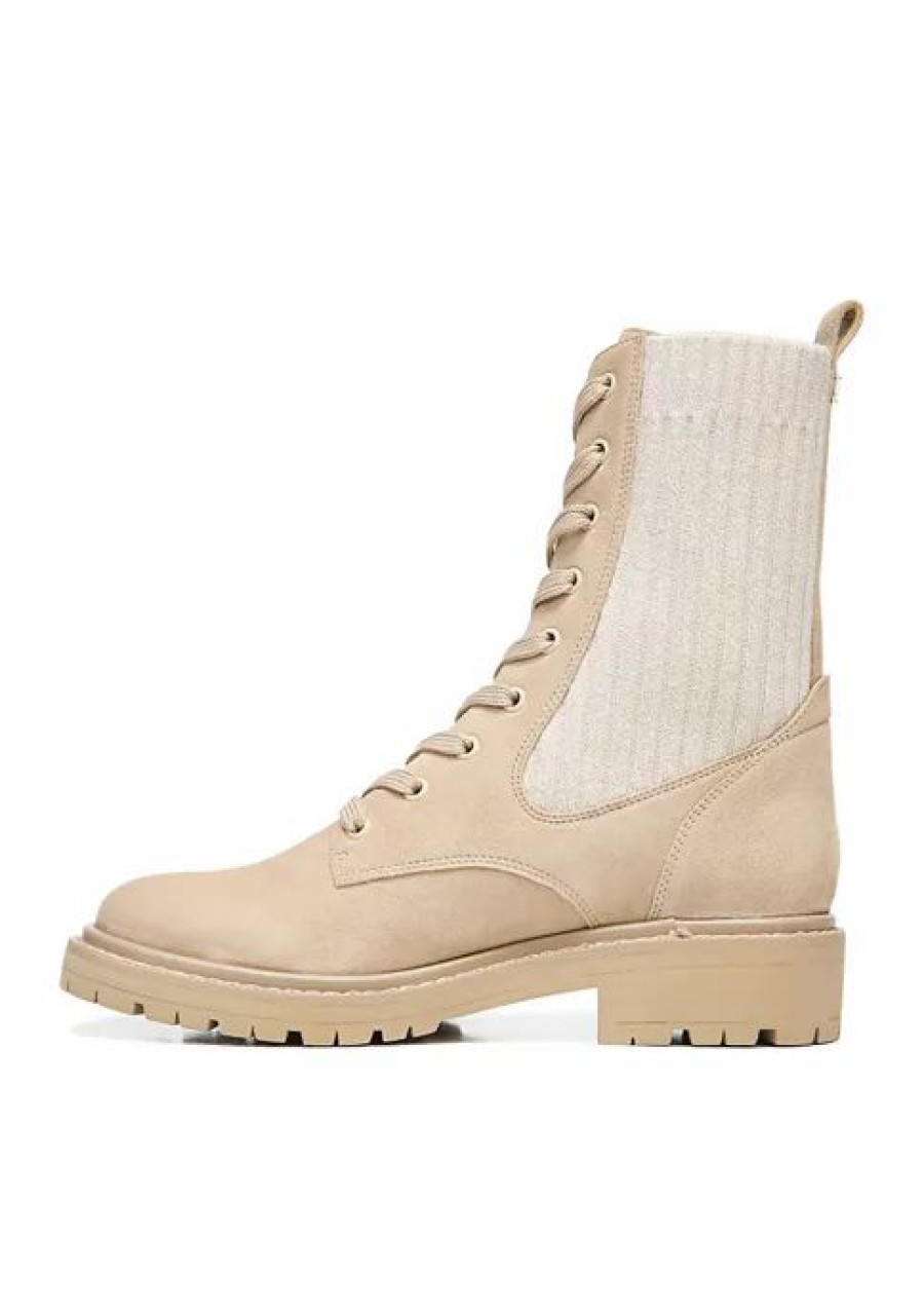 Shoes * | Discount Sam Edelman Lydell Combat Boots Sesame