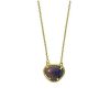 Jewelry * | Budget Adornia September Birthstone Necklace Sapphire Gold