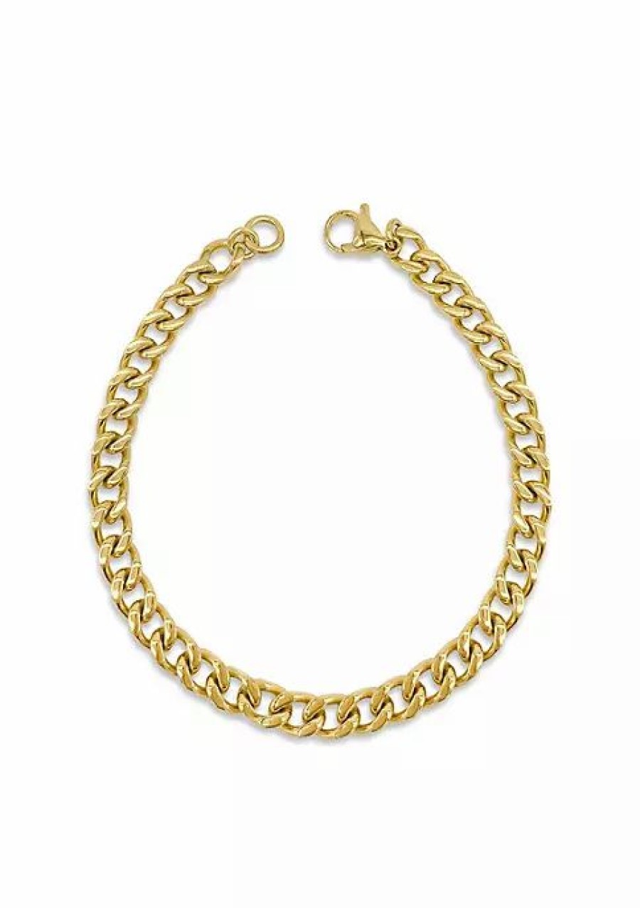 Jewelry * | Buy Adornia 5Mm Cuban Chain 24 Gold