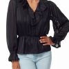 Jeans * | Hot Sale Sam Edelman Women'S Vermont Blouse Black