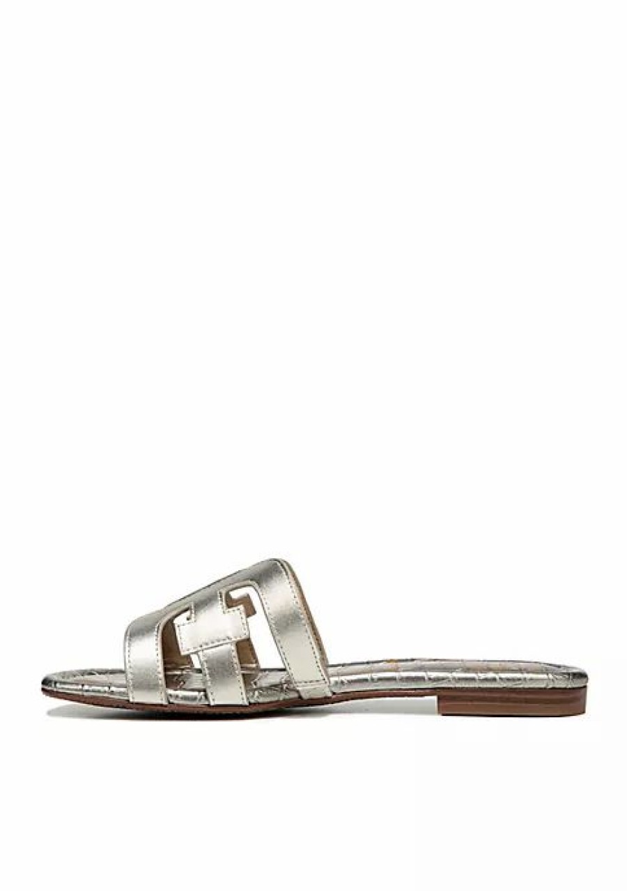 Shoes * | Deals Sam Edelman Bay Sandal Light Gold