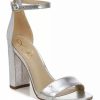 Shoes * | Best Sale Sam Edelman Yaro Heel Silver