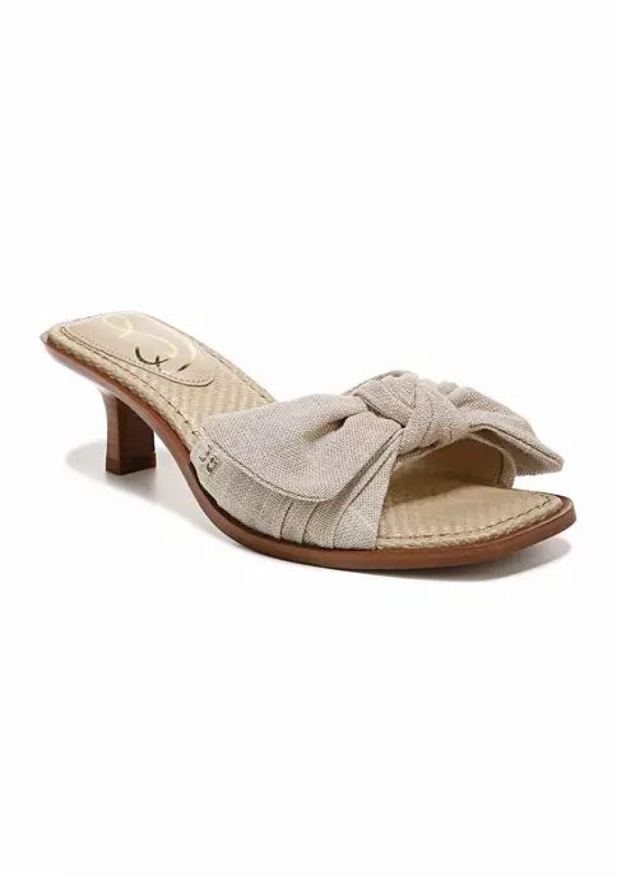 Shoes * | Cheapest Sam Edelman Darcie Sandals Natural