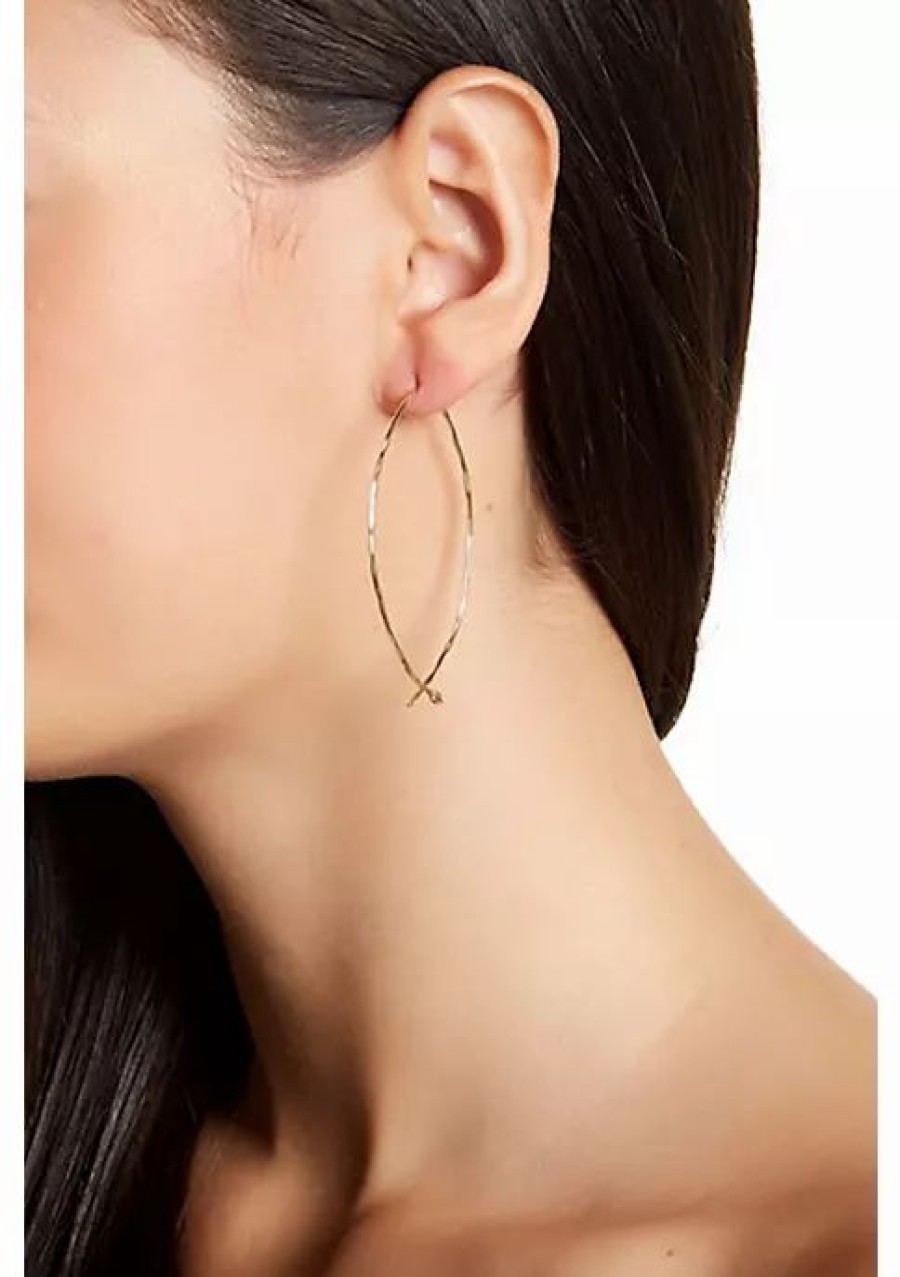 Jewelry * | Cheap Adornia Wire Threader Earrings Yellow Vermeil .925 Sterling Silver Gold