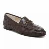 Shoes * | Brand New Sam Edelman Loraine Woven Flat Dark Chocolate