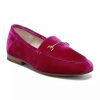 Shoes * | Cheapest Sam Edelman Youth Girls Loraine Loafers Raspberry