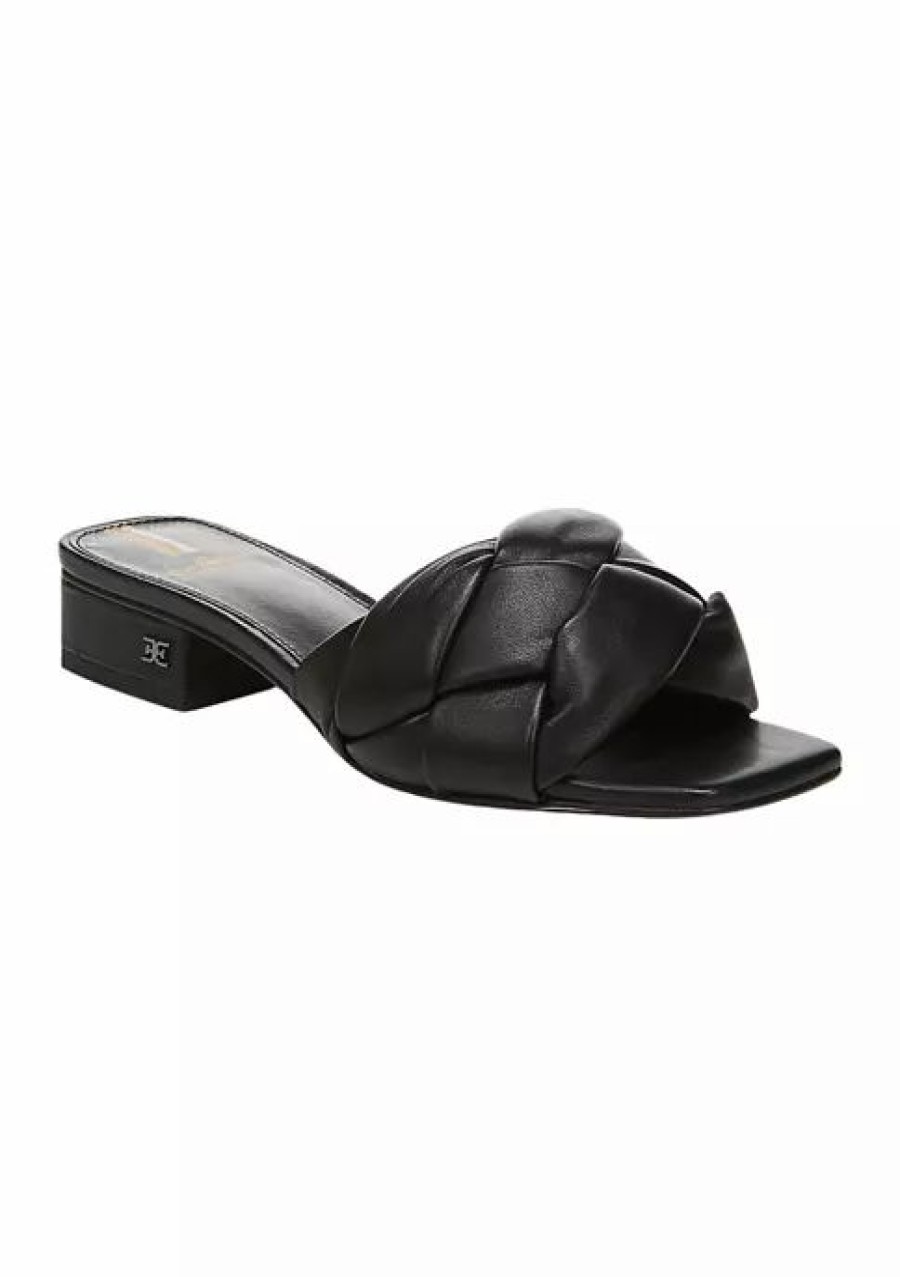 Shoes * | Budget Sam Edelman Dawson Sandals Black