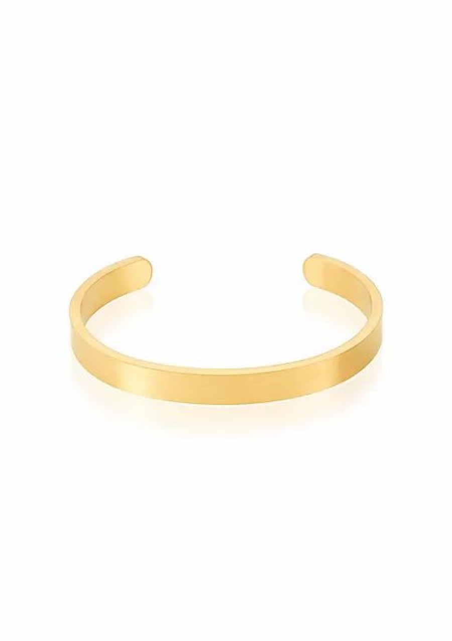 Jewelry * | New Adornia 7Mm Cuff Gold