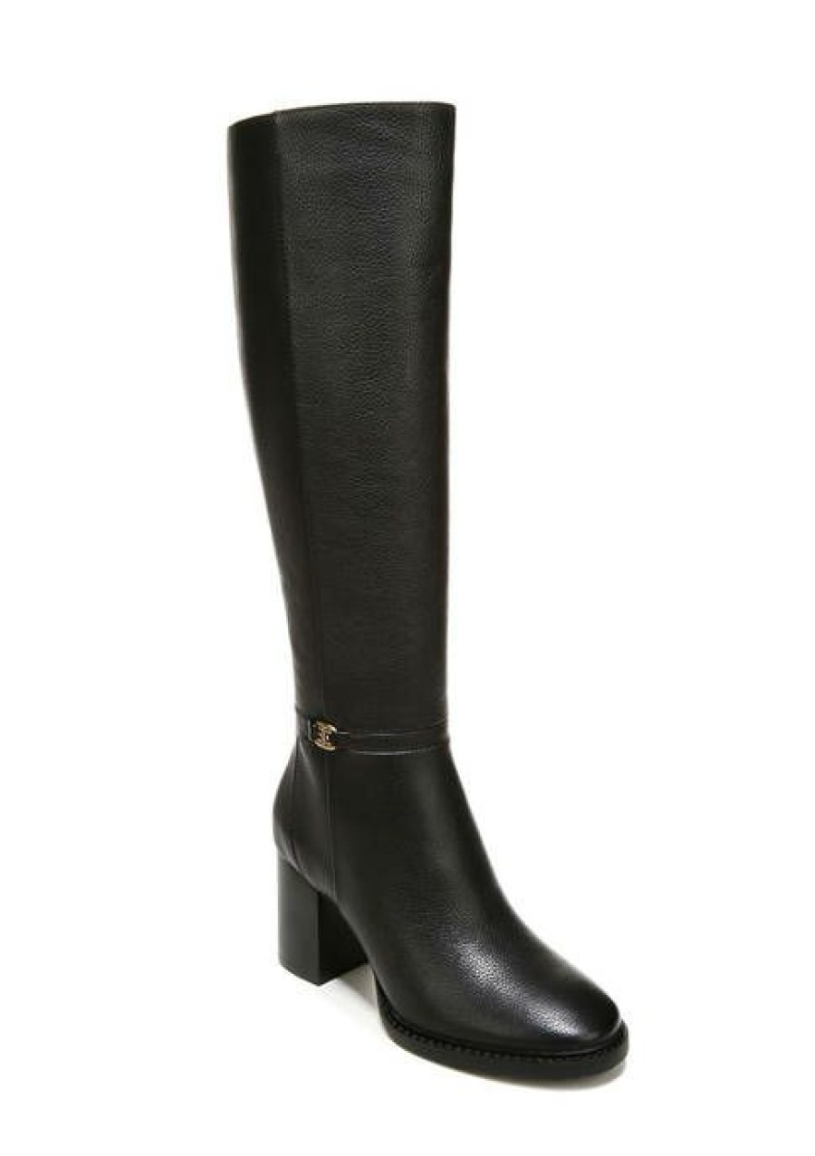 Shoes * | Cheap Sam Edelman Elsy High Shaft Boot Black