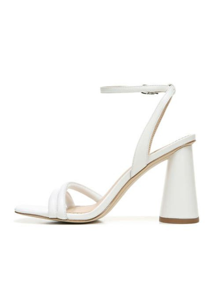 Shoes * | Hot Sale Sam Edelman Kia Heels White