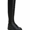 Shoes * | Top 10 Circus By Sam Edelman Dinah High Shaft Lug Sole Boots Black