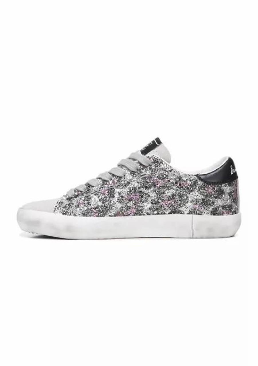 Shoes * | Budget Sam Edelman Youth Girls Aubrie Mini Sneakers Leopard