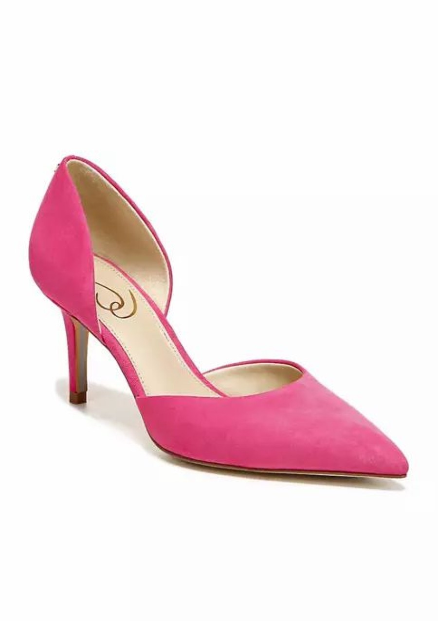 Shoes * | Best Sale Sam Edelman Viv Pump Dahlia Pink