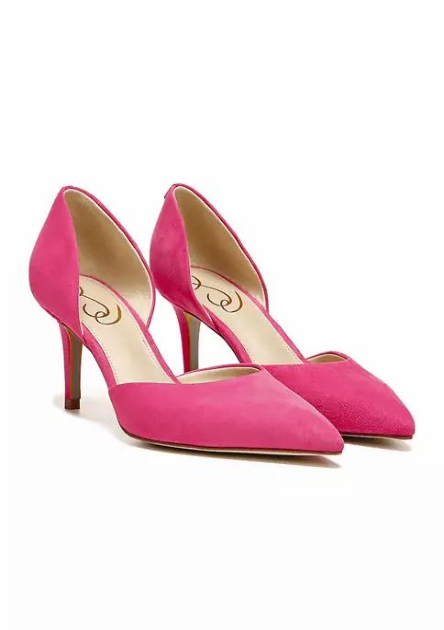 Shoes * | Best Sale Sam Edelman Viv Pump Dahlia Pink