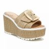 Shoes * | Best Deal Sam Edelman Livi Wedge Sandals Natural