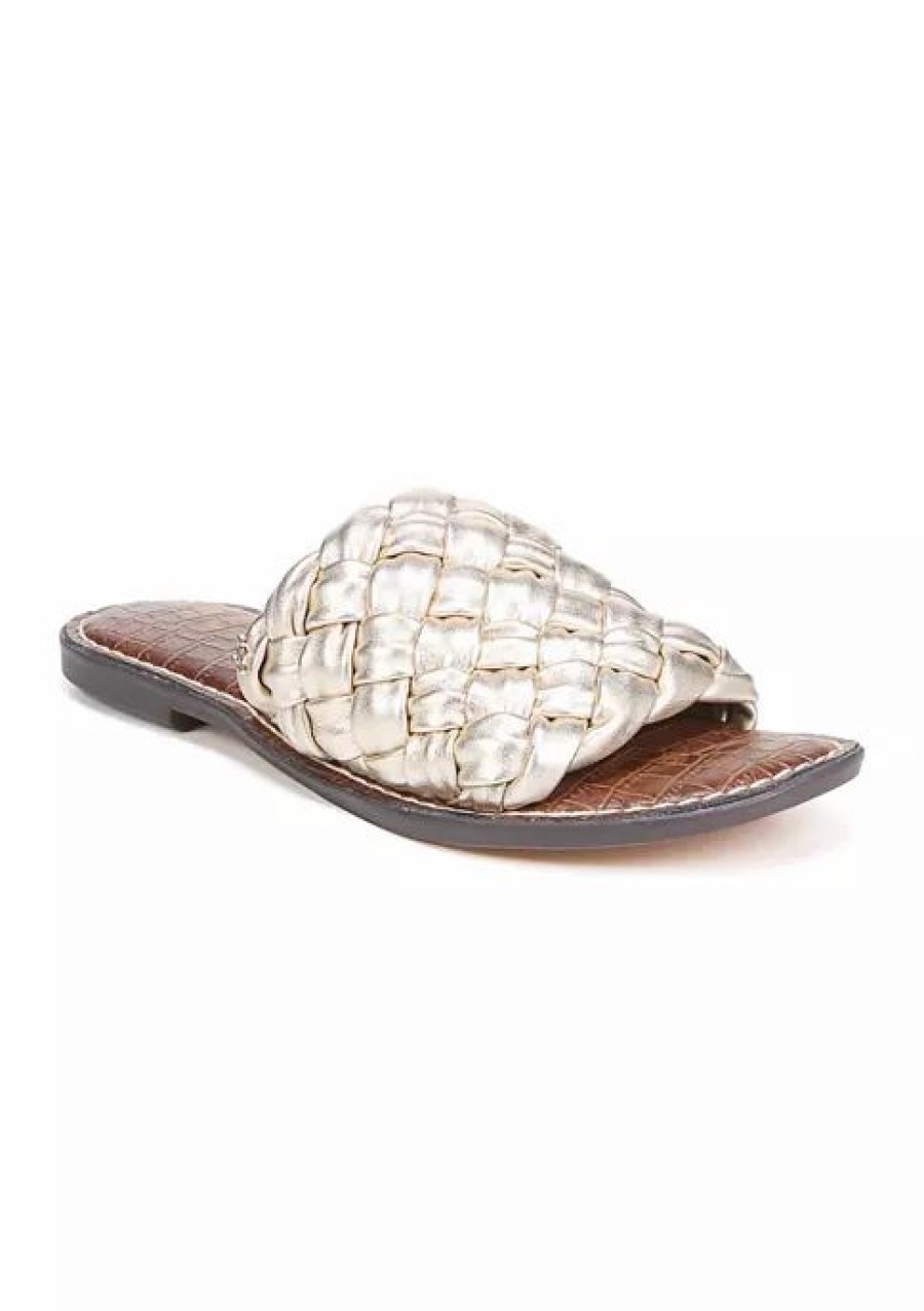 Shoes * | Outlet Sam Edelman Griffin Slide Sandals Jute