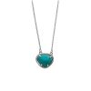 Jewelry * | Discount Adornia December Birthstone Necklace Turquoise Silver