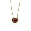 Jewelry * | Best Reviews Of Adornia January Birthstone Necklace Garnet Gold