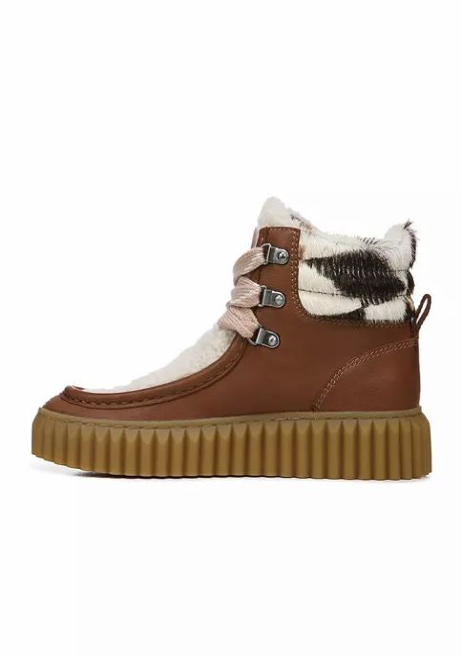 Shoes * | Buy Sam Edelman Fay Booties Brown Patchwork