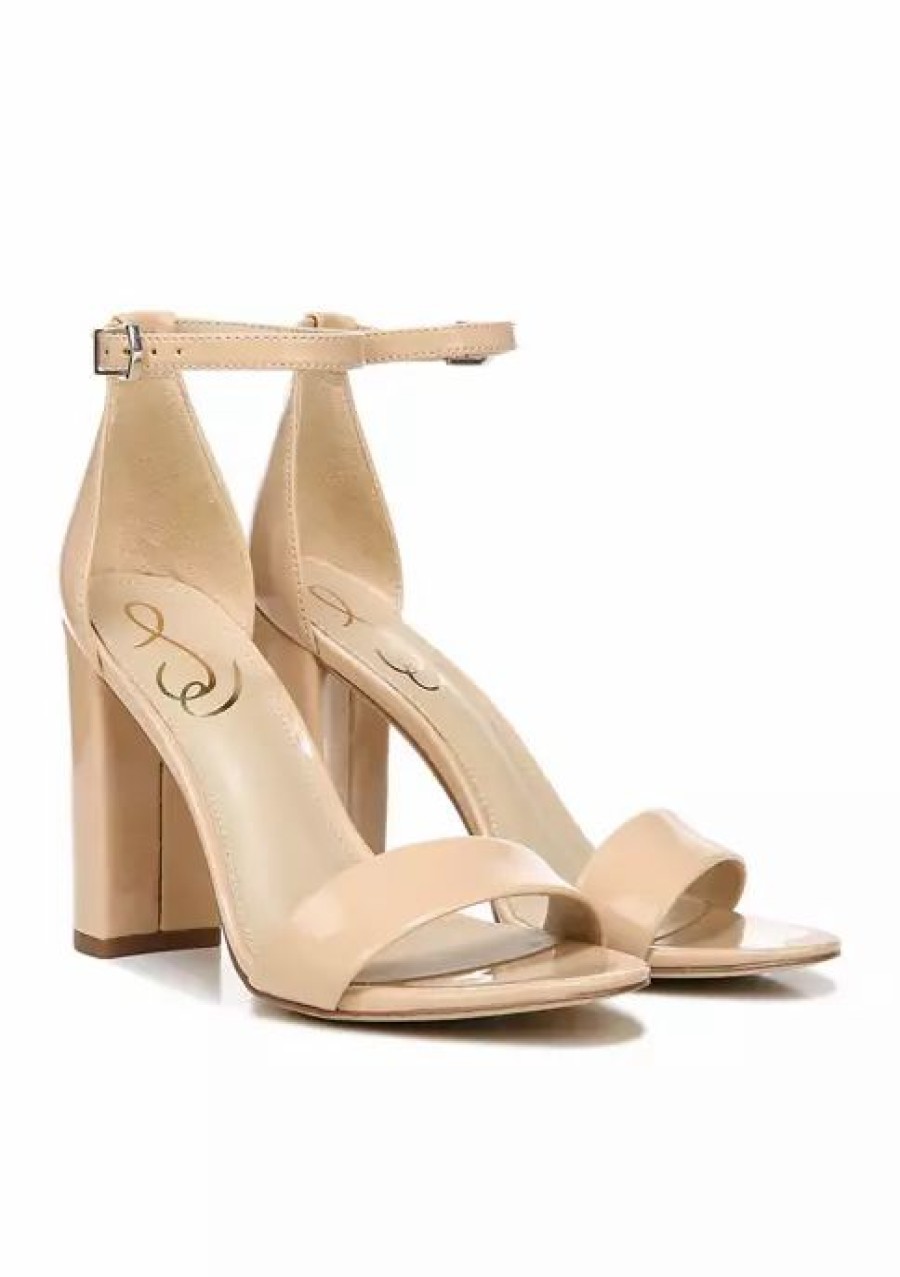 Shoes * | New Sam Edelman Yaro Heel Beige Blush