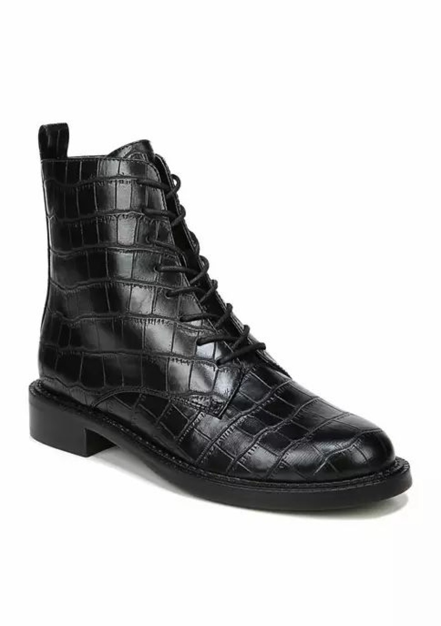 Shoes * | Wholesale Sam Edelman Nina Combat Boots Black