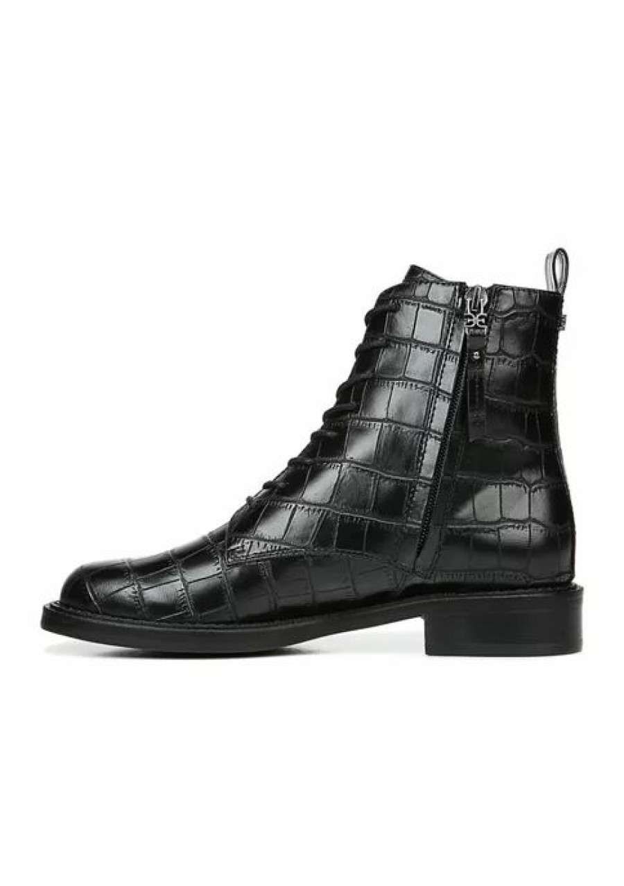 Shoes * | Wholesale Sam Edelman Nina Combat Boots Black