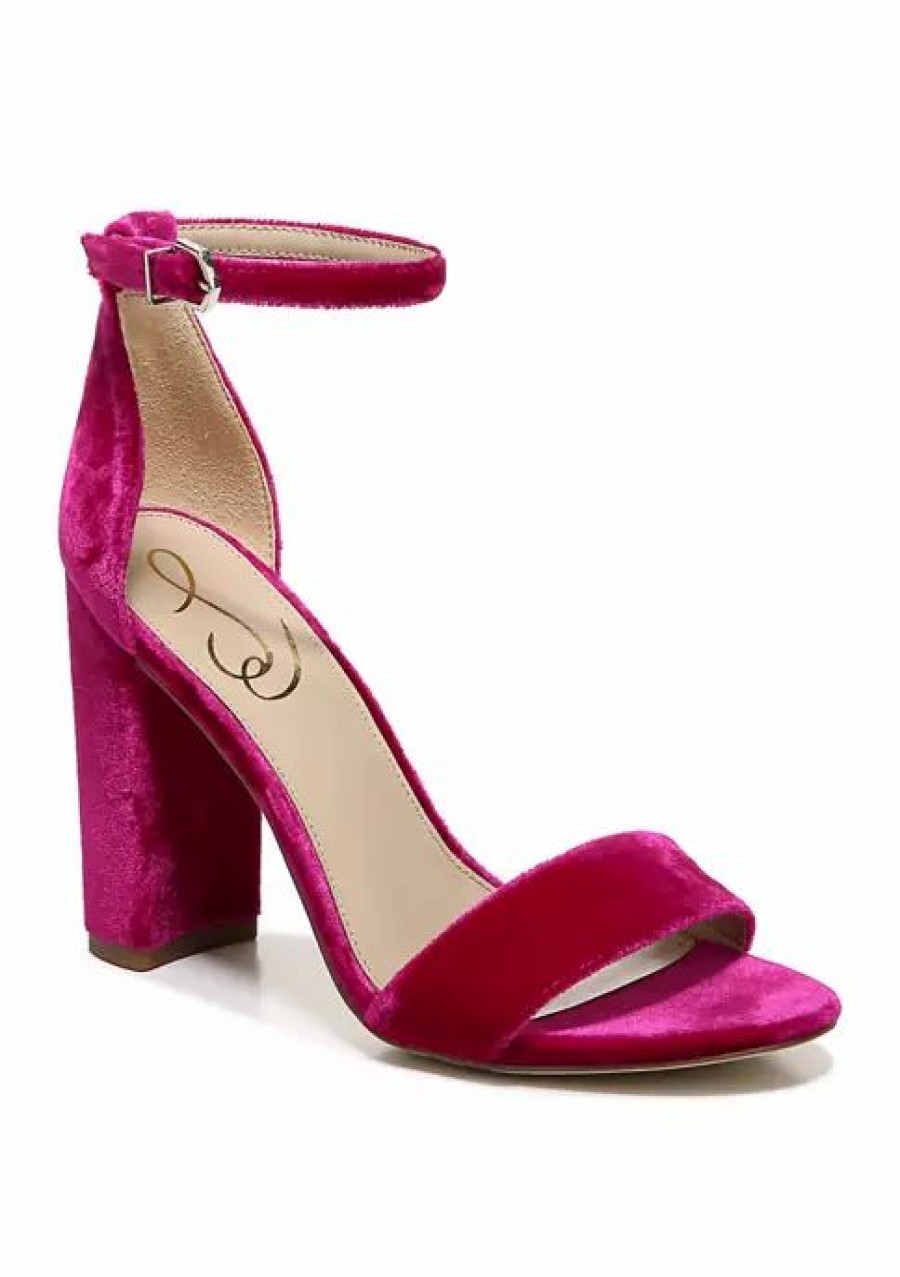 Shoes * | Best Deal Sam Edelman Yaro Sandals Raspberry