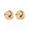 Jewelry * | Cheapest Adornia Knot Stud Earrings Yellow Vermeil .925 Sterling Silver Gold