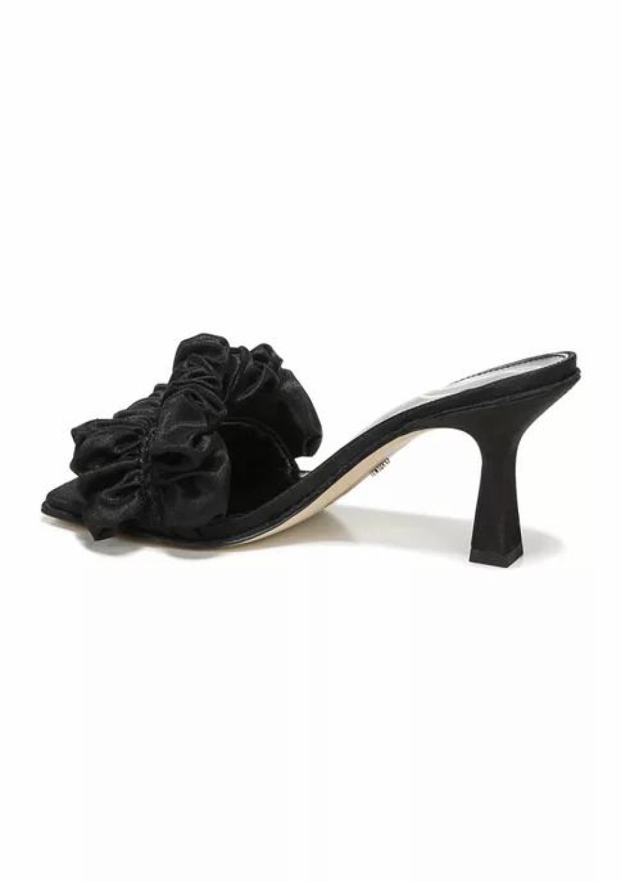 Shoes * | Budget Sam Edelman Kady Kitten Heel Sandals Black