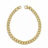 Jewelry * | Flash Sale Adornia 7Mm Cuban Chain Bracelet 9 Gold