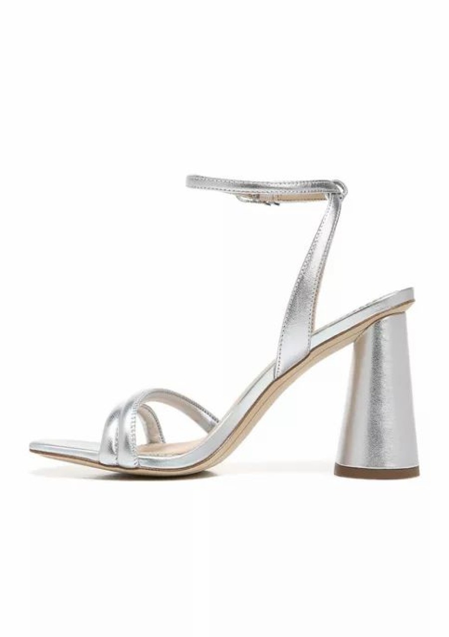 Shoes * | Deals Sam Edelman Kia Heels Silver