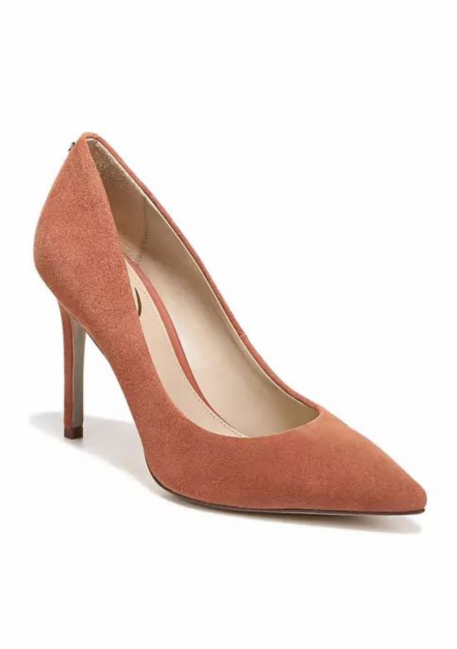 Shoes * | New Sam Edelman Hazel Pumps Clay