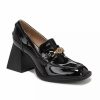 Shoes * | Cheapest Sam Edelman Quincy Heeled Loafers Black