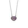 Jewelry * | Best Reviews Of Adornia February Birthstone Necklace Amethyst Silver