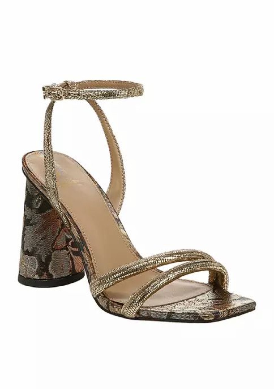 Shoes * | Best Sale Sam Edelman Kia Dress Sandals Goldmine