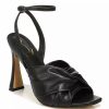 Shoes * | Coupon Sam Edelman Lavendar Heeled Sandals Black