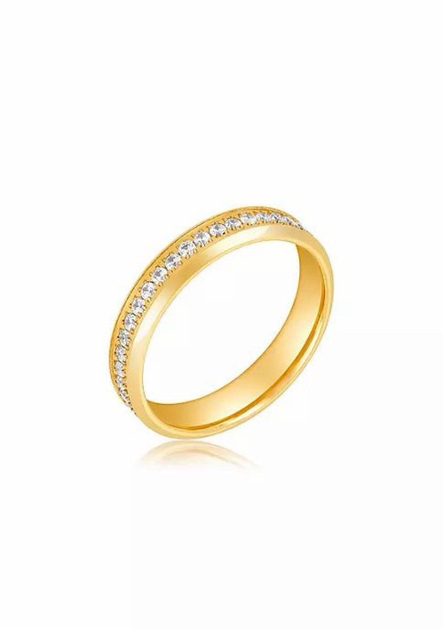 Jewelry * | Brand New Adornia 5Mm Eternity Band Gold