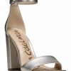 Shoes * | Buy Sam Edelman Yaro Strappy Sandal Light Gold