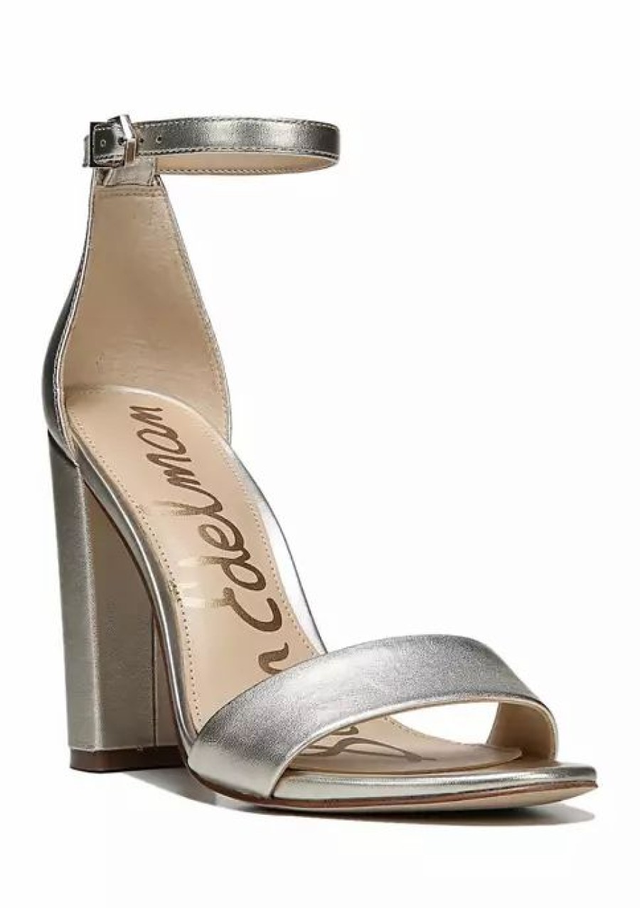 Shoes * | Buy Sam Edelman Yaro Strappy Sandal Light Gold