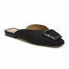 Shoes * | Hot Sale Sam Edelman Lavina Buckle Mules Black