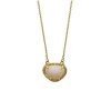 Jewelry * | Deals Adornia October Birthstone Necklace Opal Gold