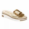 Shoes * | Wholesale Sam Edelman Ariane Slide Sandals Eggshell