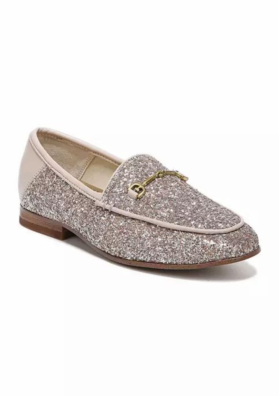 Shoes * | Budget Sam Edelman Youth Girls Loraine Loafers Pink