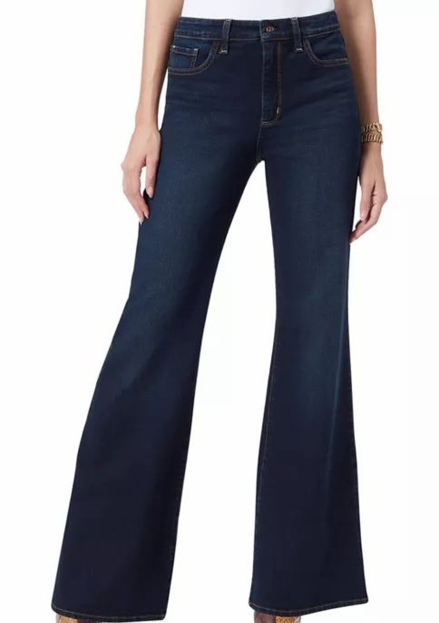 Jeans * | Hot Sale Sam Edelman Women'S Bay 5 Pocket Flare Trouser Jeans