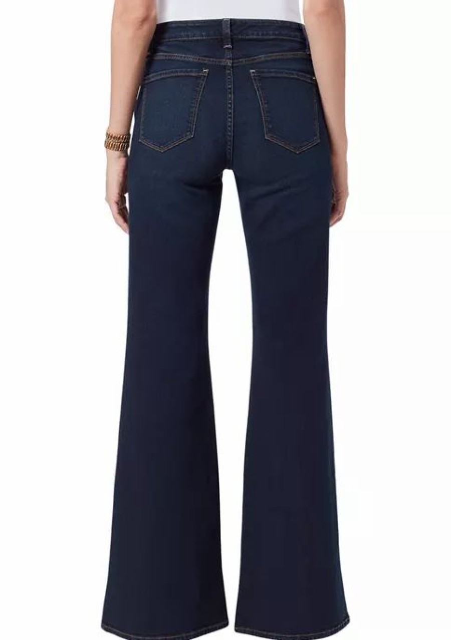 Jeans * | Hot Sale Sam Edelman Women'S Bay 5 Pocket Flare Trouser Jeans