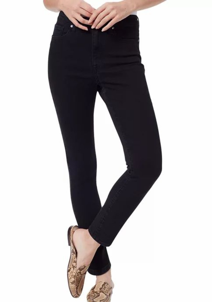 Jeans * | Cheap Sam Edelman Women'S High Rise Skinny Jeans True Black