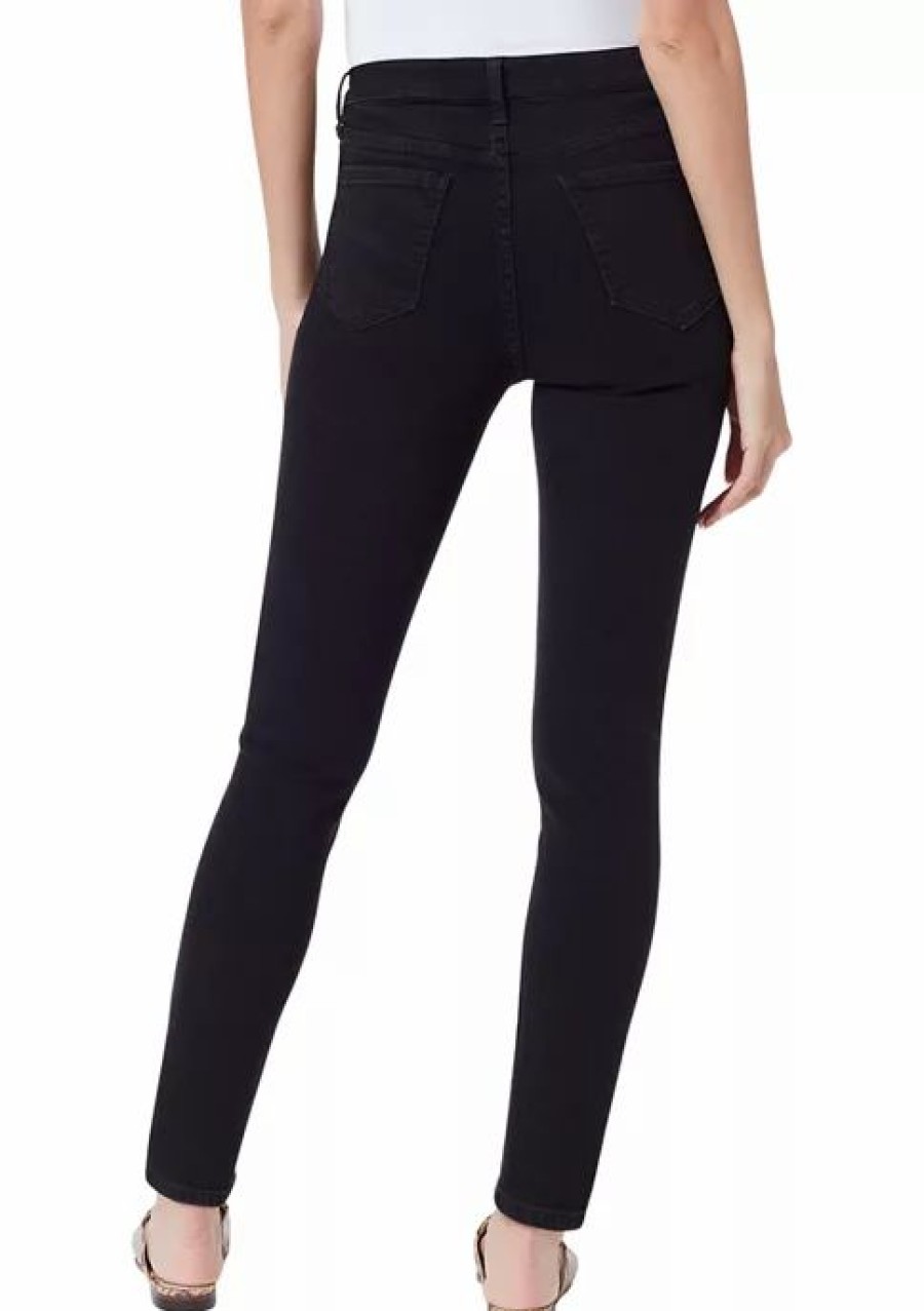 Jeans * | Cheap Sam Edelman Women'S High Rise Skinny Jeans True Black