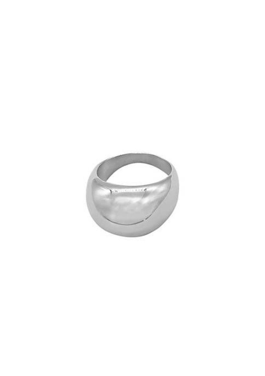 Jewelry * | Best Pirce Adornia Dome Ring Silver