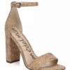 Shoes * | Wholesale Sam Edelman Yaro Block Heel Sandals Natural